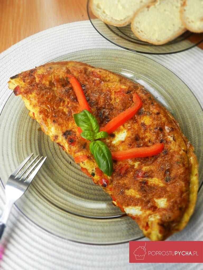 Paprykowy omlet