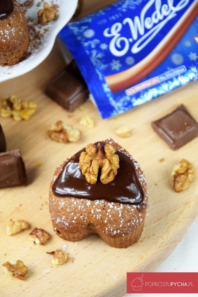 Muffinki czekoladowo-piernikowe