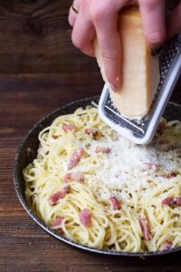 Spaghetti carbonara - przygotowanie 2