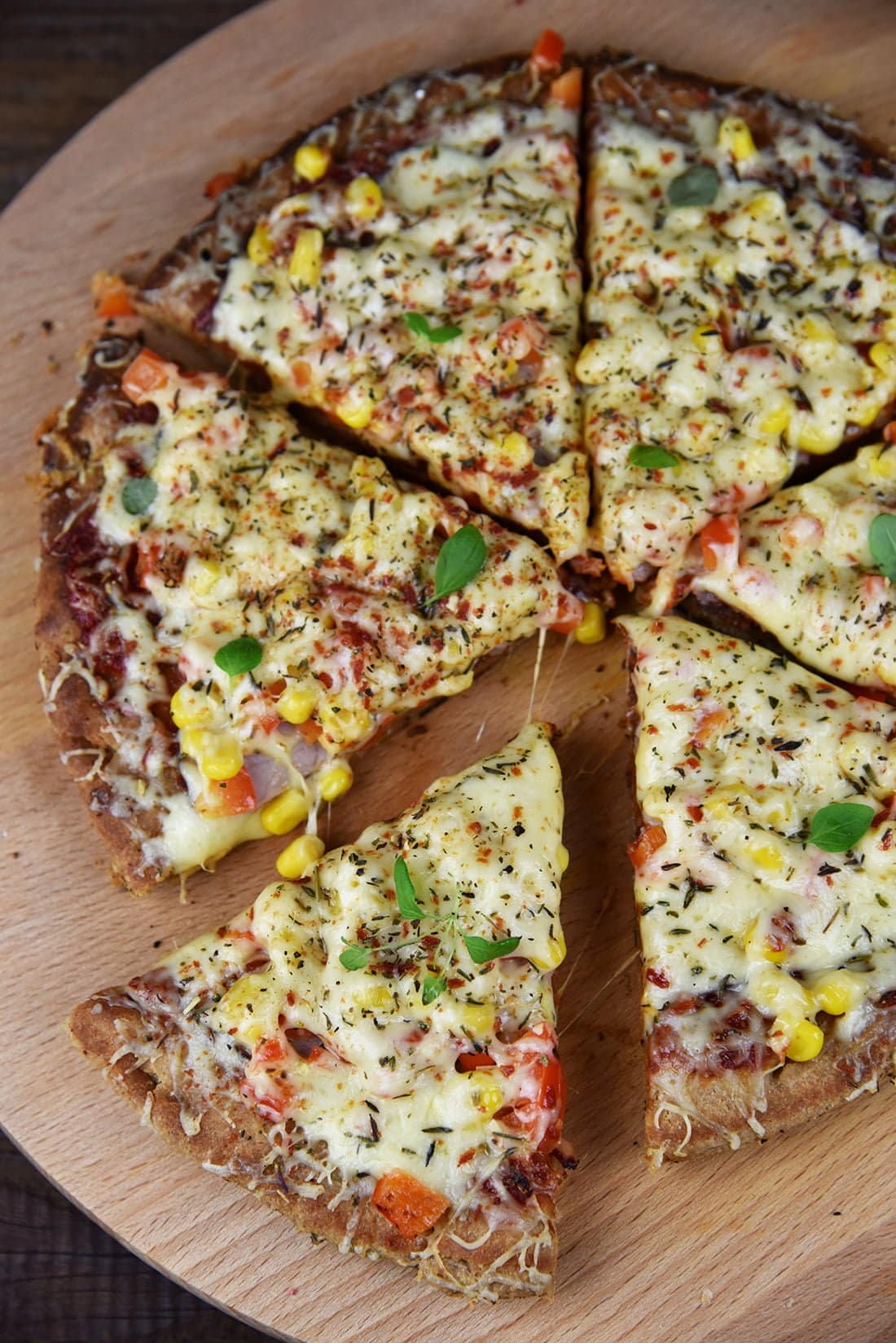 orkiszowa pizza z patelni