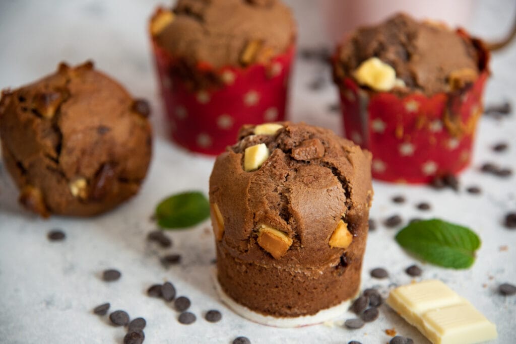 przepis na proste muffiny czekoladowe
