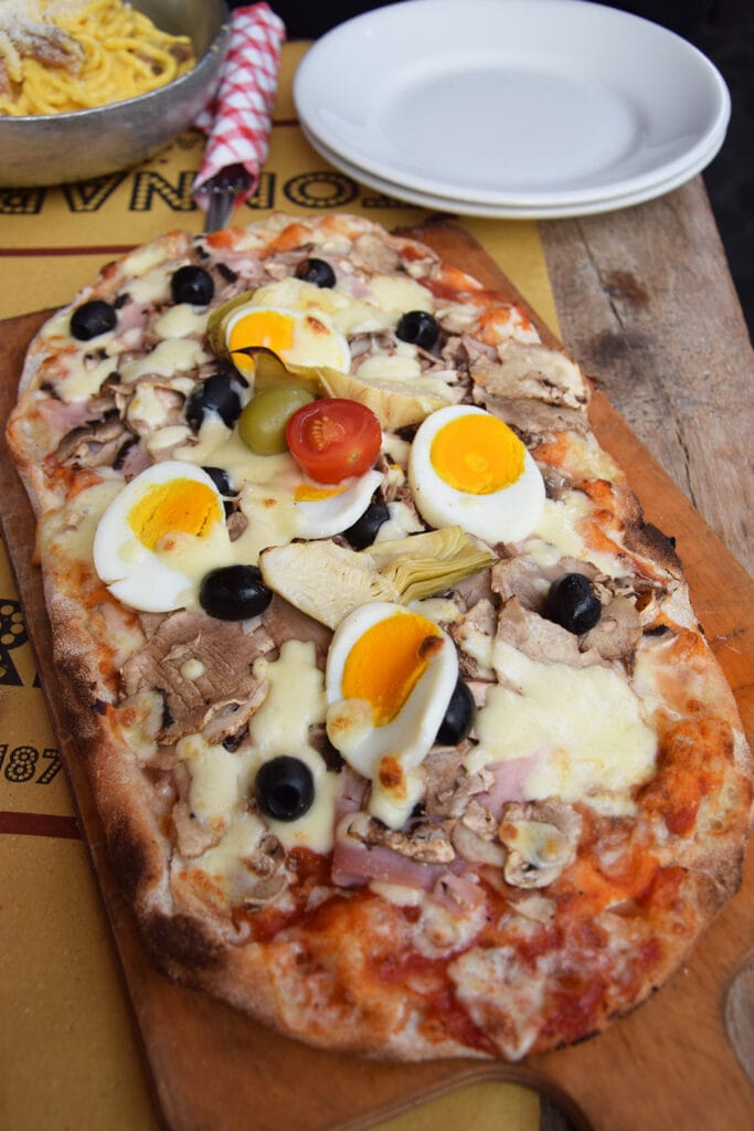 pizza w rzymie