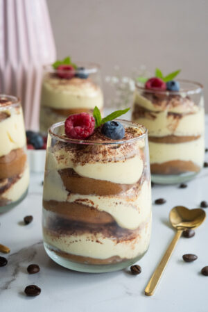 Tiramisu w pucharkach
