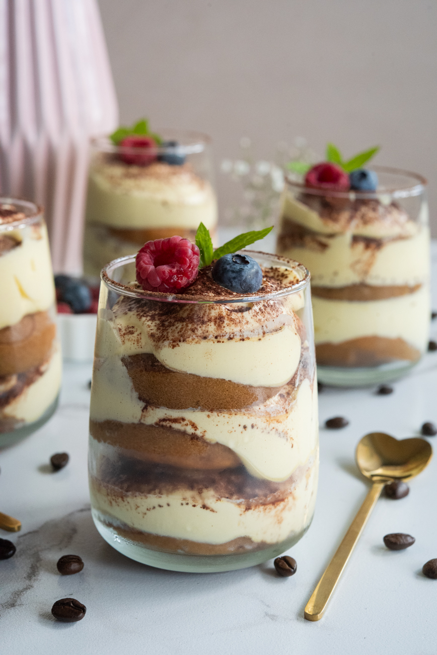 Tiramisu w pucharkach