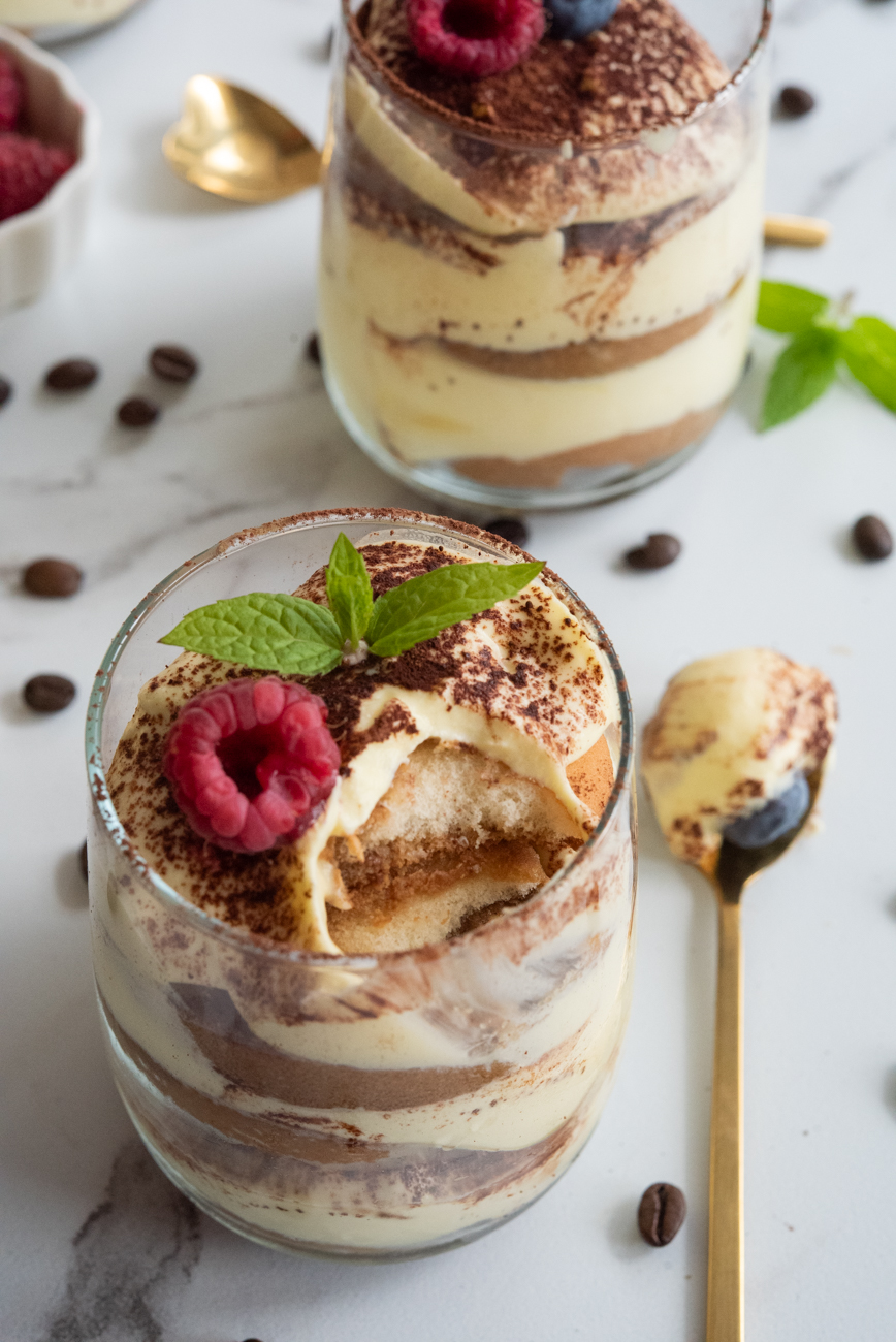 Tiramisu w pucharkach