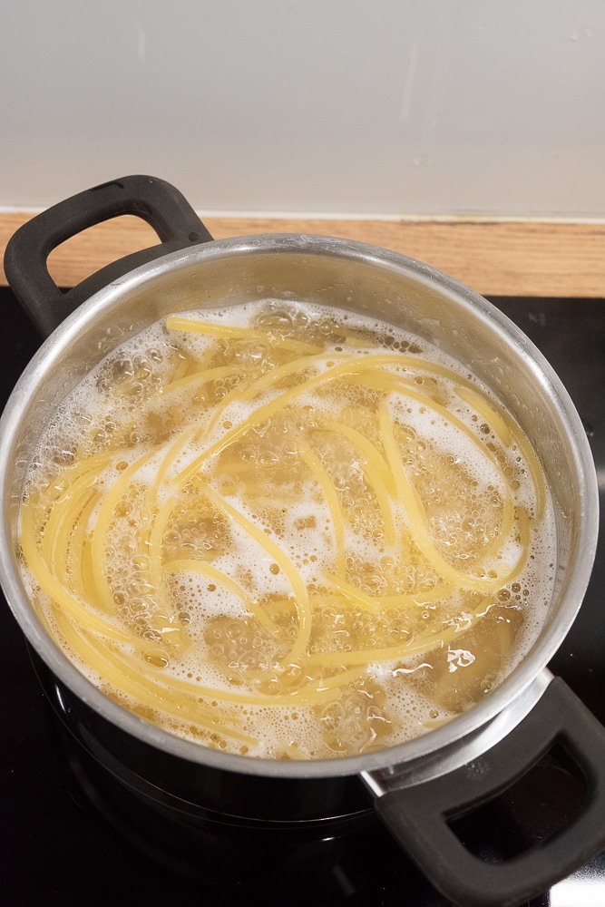 Makaron spaghetti do carbonary
