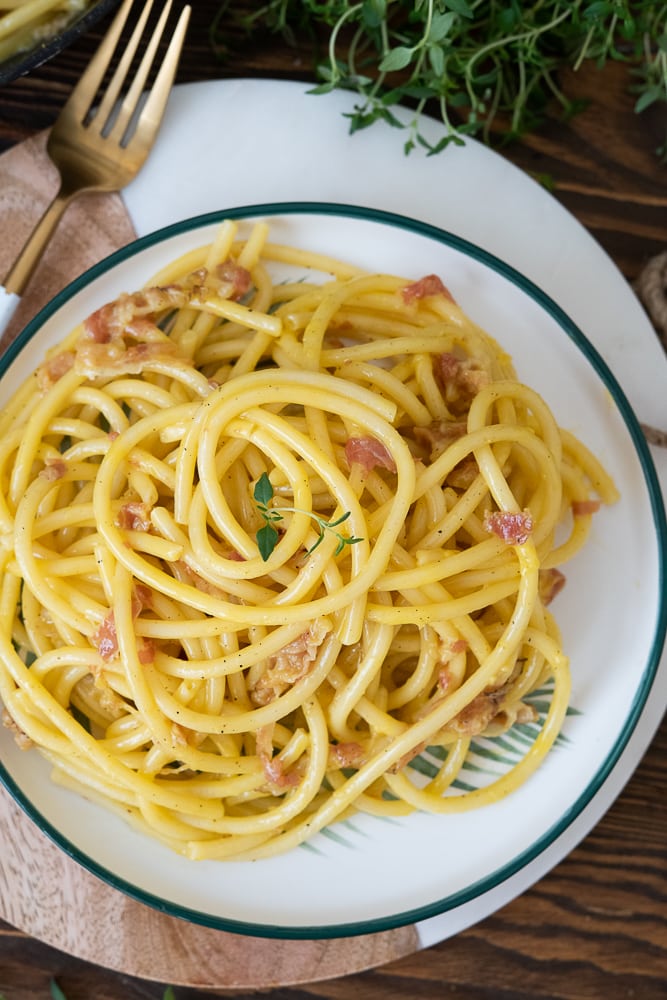 Spaghetti carbonara prosty przepis