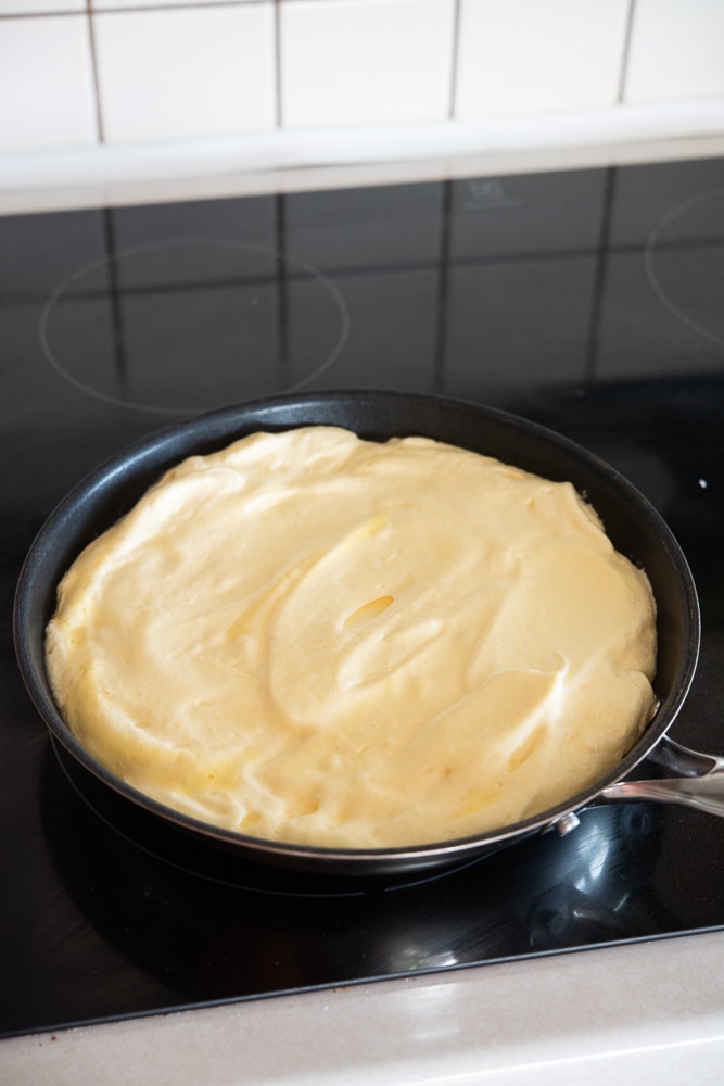 smażenie omleta 