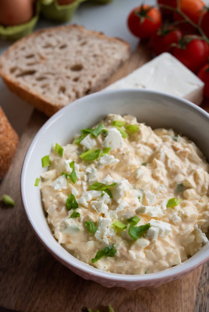 Pasta jajeczna z fetą