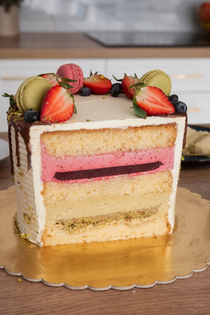 tort pistacjowy 