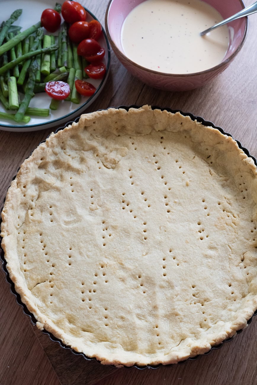 Tarta ze szparagami